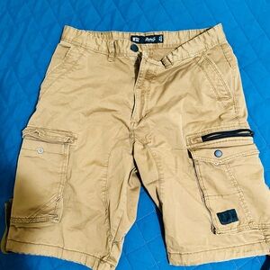 Denim Short W32 Tan color like new. Worn only 2 times